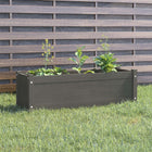 Jardinière D'extérieur 100X31X31 Cm Bois De Pin Massif