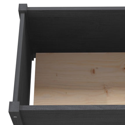 Jardinière 100X50X50 Cm Bois De Pin Massif