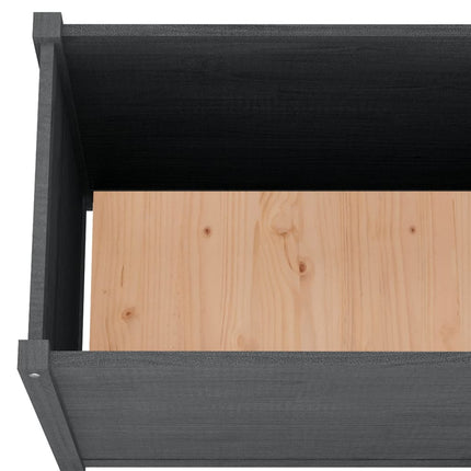 Jardinière D'extérieur 100X50X70 Cm Bois De Pin Massif