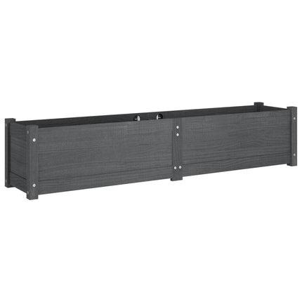 Lit Surélevé De Jardin 150X31X31 Cm Bois De Sapin Massif