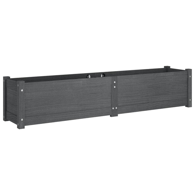 Lit Surélevé De Jardin 150X31X31 Cm Bois De Sapin Massif