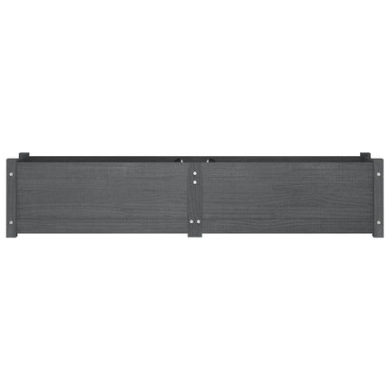 Lit Surélevé De Jardin 150X31X31 Cm Bois De Sapin Massif