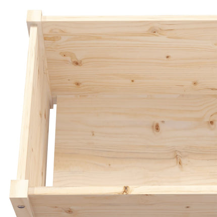 Jardinière D'extérieur 200X50X70 Cm Bois De Pin Massif