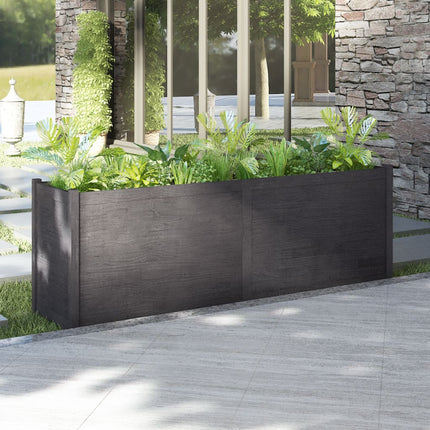 Jardinière D'extérieur 200X50X70 Cm Bois De Pin Massif