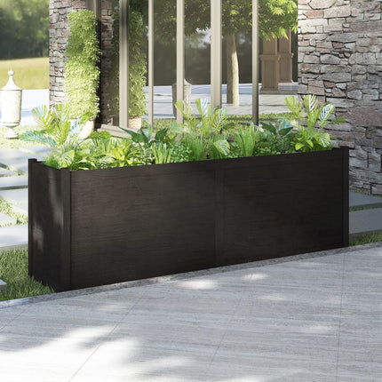 Jardinière D'extérieur 200X50X70 Cm Bois De Pin Massif