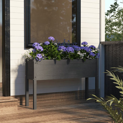 Jardinières D'extérieur 2 Pcs 110X31X70 Cm Bois De Pin Massif