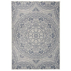 Motif bleu / 120 x 170 cm
