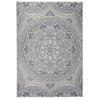 Motif bleu / 160 x 230 cm