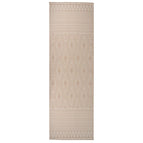 Rayures marrones / 80 x 250 cm