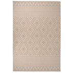 Rayures marrones / 160 x 230 cm