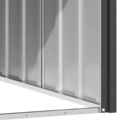 Niche Pour Chien 116,5X103X81,5 Cm Acier Galvanisé
