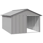 Niche Pour Chien 116,5X103X81,5 Cm Acier Galvanisé