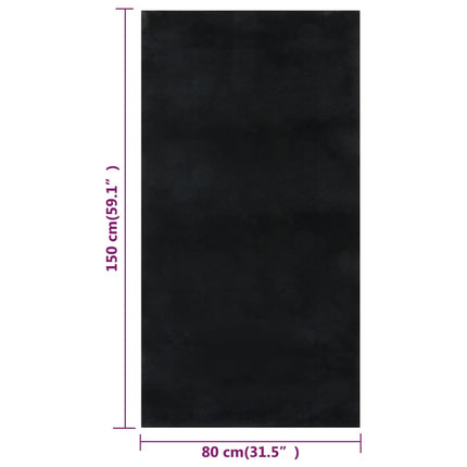 Tapis Lavable À Poils Courts Doux Et Moelleux Antidérapant