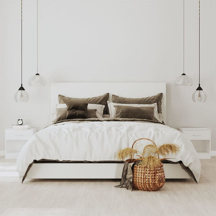 Table De Chevet 2 Pcs Avec Tiroir Couleur De Chêne