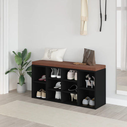 Banc De Rangement À Chaussures 10 Compartiments