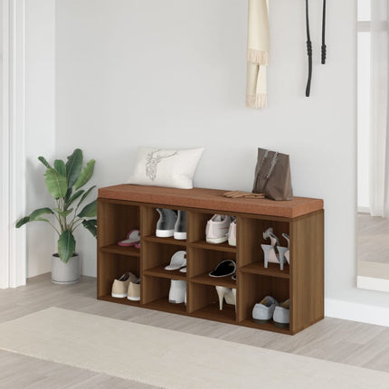Banc De Rangement À Chaussures 10 Compartiments