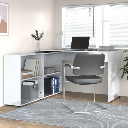 Bureau D'angle 4 Étagères