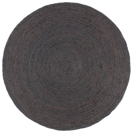 Tapis Fait À La Main Jute Rond