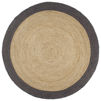 Tapis Fait À La Main Jute Avec Bord