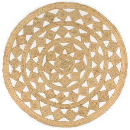 Tapis Fait À La Main Jute Tressée
