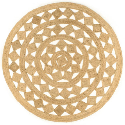 Tapis Fait À La Main Jute Tressée