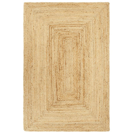 Tapis Fait À La Main Jute Naturel