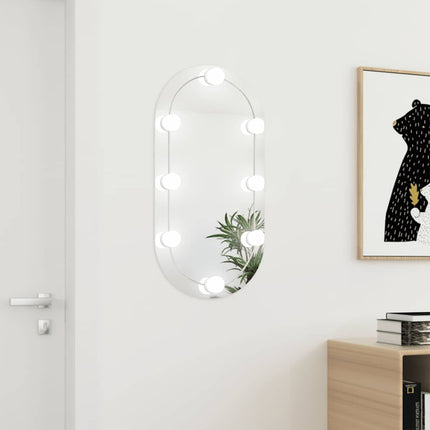 Miroir Verre Ovale