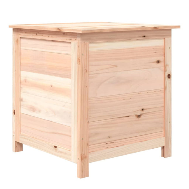Boîte À Coussins D'extérieur Bois De Sapin Massif