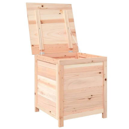Boîte À Coussins D'extérieur Bois De Sapin Massif