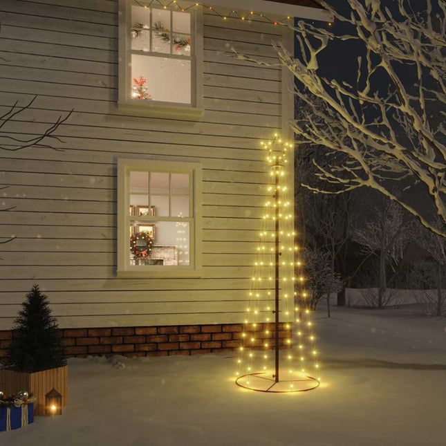 Arbre De Noël Cône 1134 Led 230X800 Cm Blanc Chaud