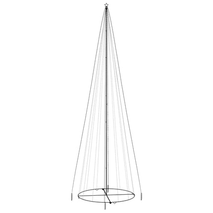 Arbre De Noël Cône 1134 Led 230X800 Cm Blanc Chaud