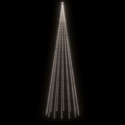 Arbre De Noël Cône 1134 Led 230X800 Cm Blanc Froid