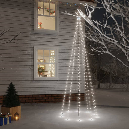 Sapin De Noël Avec Piquet 1134 Led 800 Cm Blanc Froid