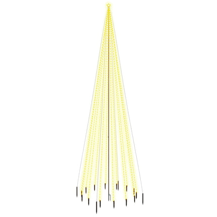 Sapin De Noël Avec Piquet 1134 Led 800 Cm Blanc Chaud