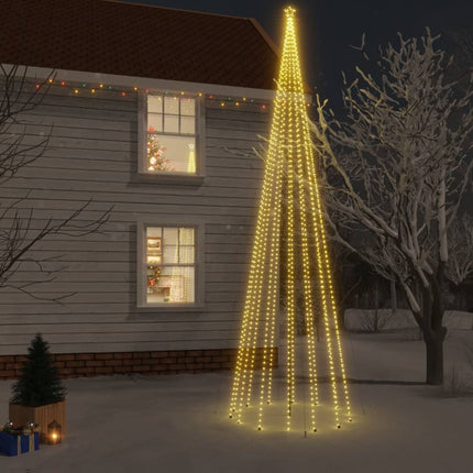 Sapin De Noël Avec Piquet 1134 Led 800 Cm Blanc Chaud