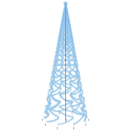 Sapin De Noël Avec Piquet 3000 Led Es 800 Cm Bleu