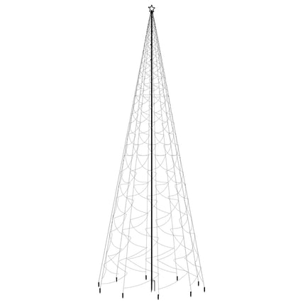 Sapin De Noël Avec Piquet 3000 Led Es 800 Cm Bleu