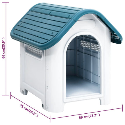 Niche Pour Chien 59X75X66 Cm Polypropylène