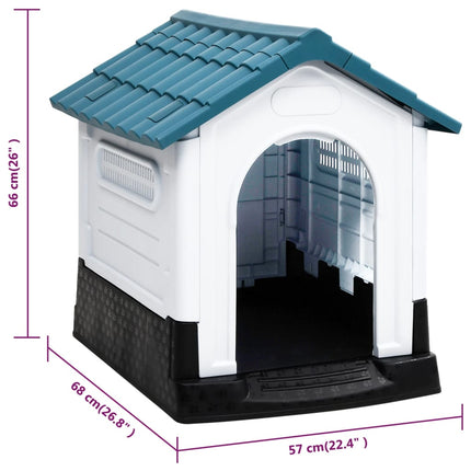 Niche Pour Chien 57X68X66 Cm Polypropylène