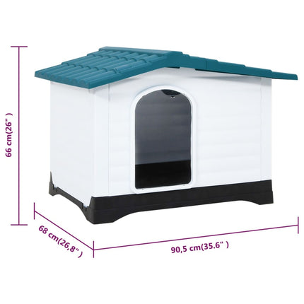 Niche Pour Chien 90,5X68X66 Cm Polypropylène