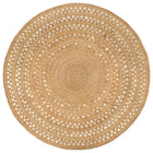 Tapis Jute Tressé À La Main Rond