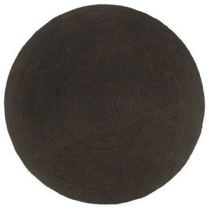 Tapis Tressé Réversible Et Naturel Jute Rond