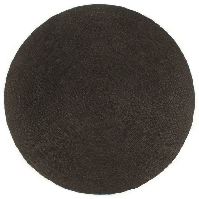 Tapis Tressé Réversible Et Naturel Jute Rond