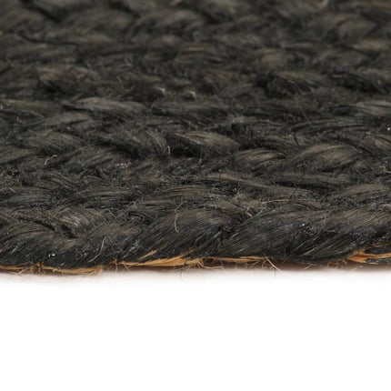 Tapis Tressé Réversible Et Naturel Jute Rond