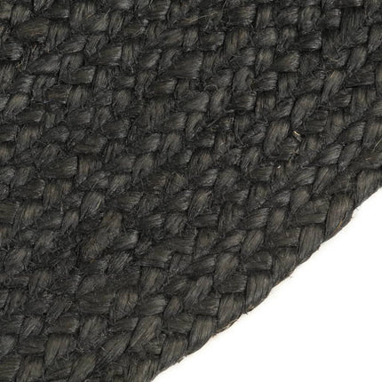 Tapis Tressé Réversible Et Naturel Jute Rond