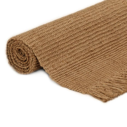 Tapis Avec Glands Jute