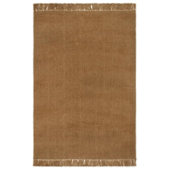 Tapis Avec Glands Jute
