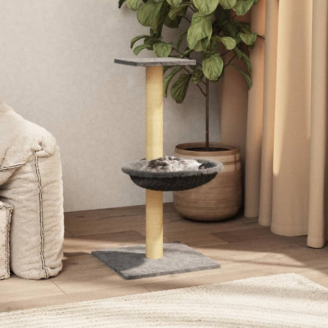 Arbre À Chat Avec Griffoir En Sisal 74 Cm