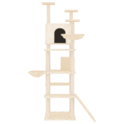 Arbre À Chat Avec Griffoirs En Sisal 191 Cm
