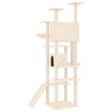 Arbre À Chat Avec Griffoirs En Sisal 191 Cm